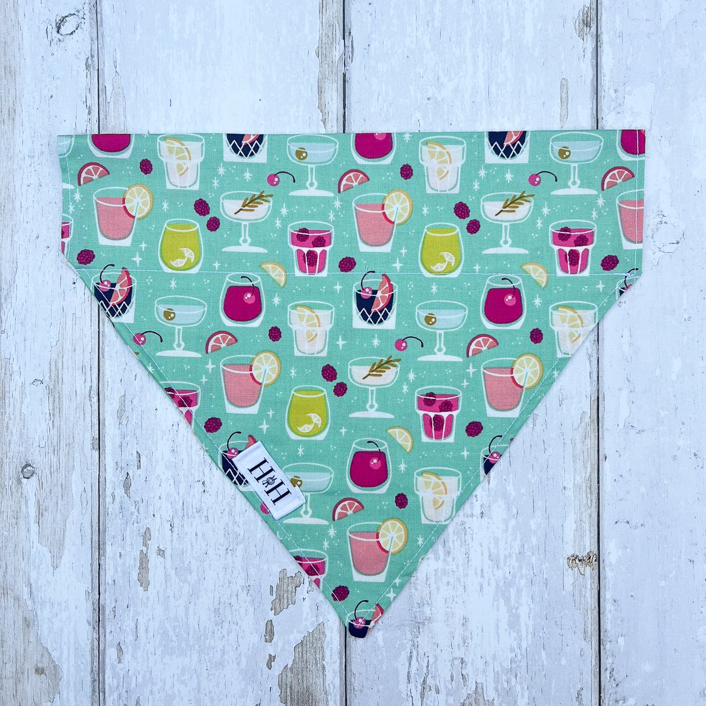 Cocktails Pet Bandana