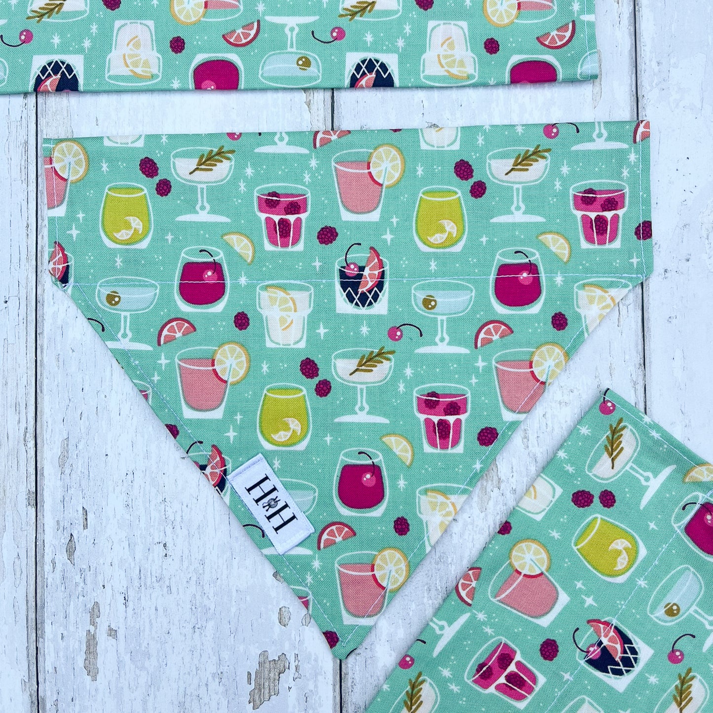 Cocktails Pet Bandana