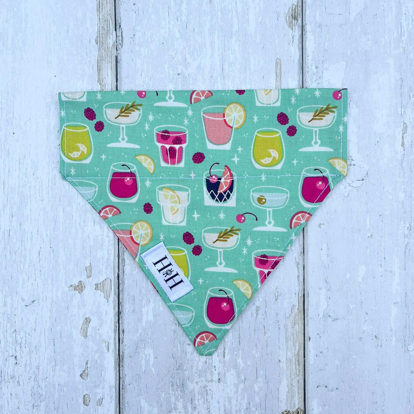 Cocktails Pet Bandana