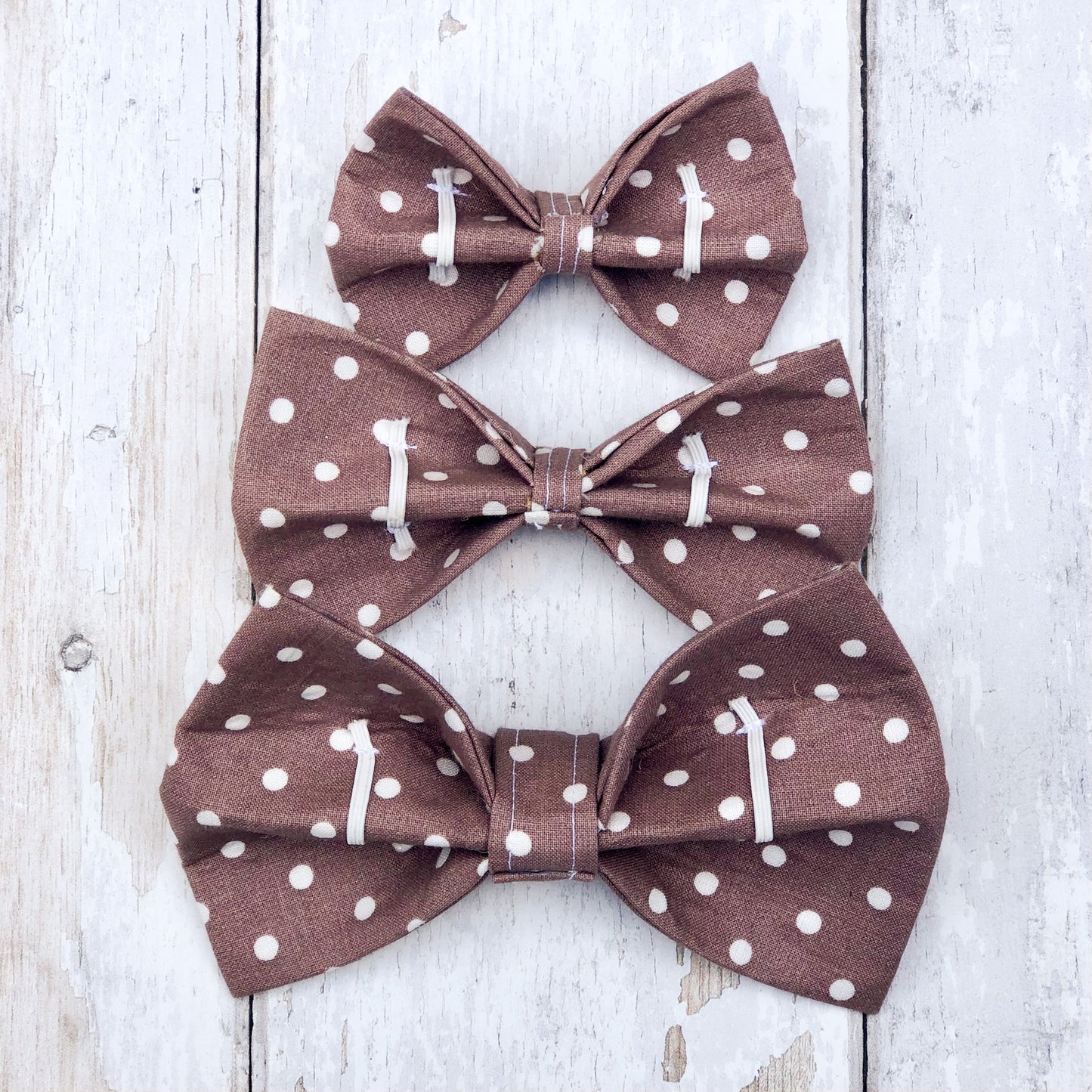 HETTY AND HUXLEY HEATHER SPOT BOW TIES