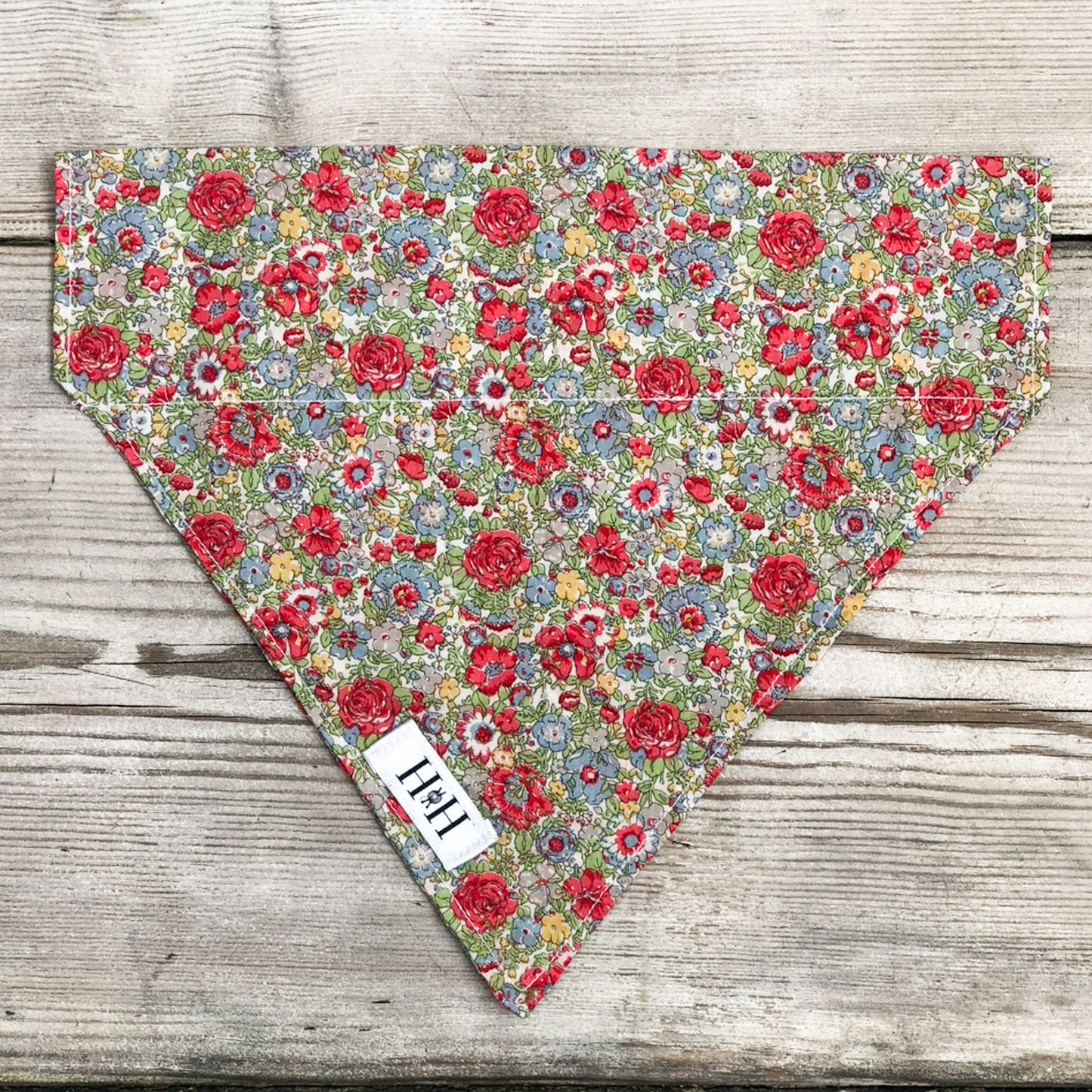 HETTY AND HUXLEY LIBERTY FLORAL LARGE BANDANA