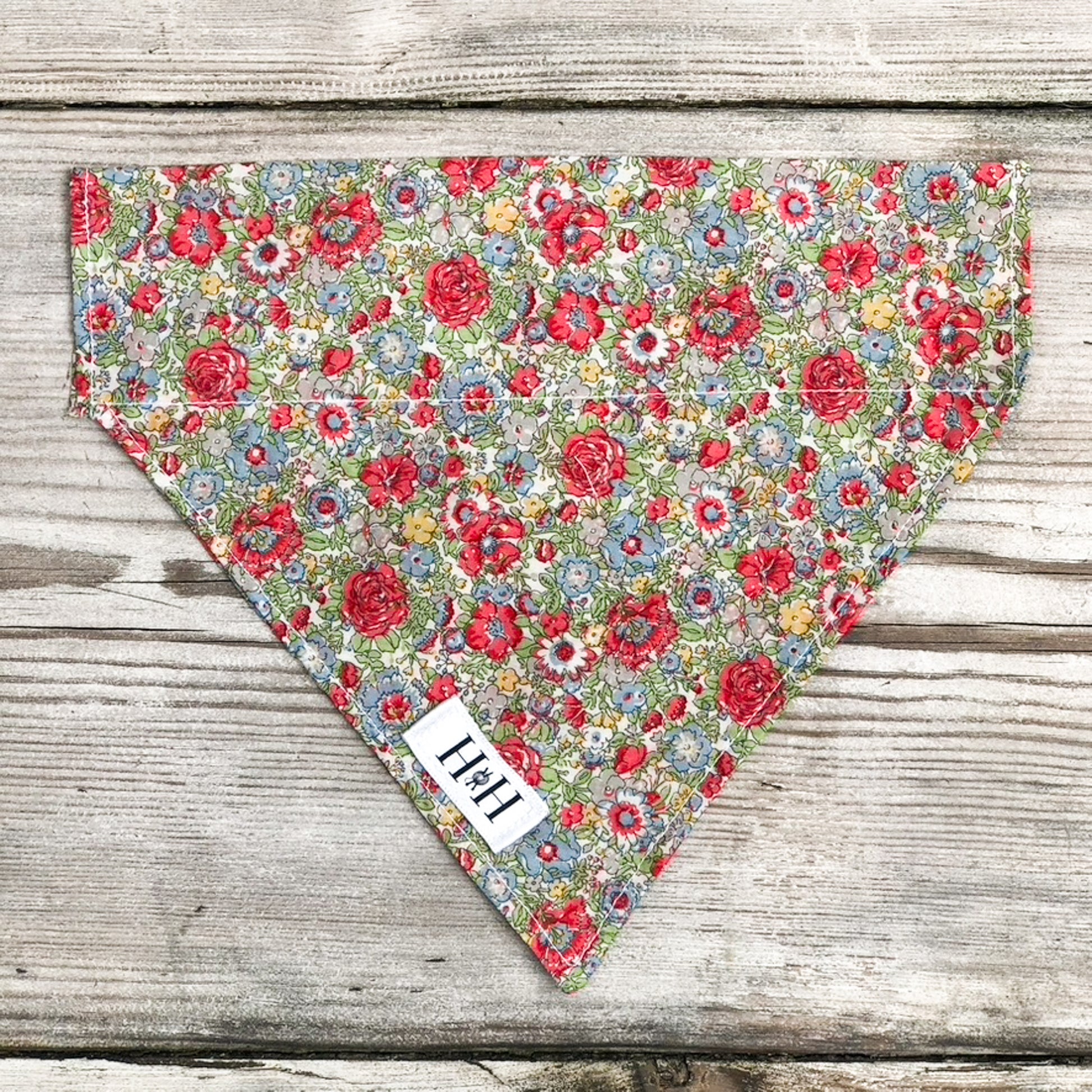 HETTY AND HUXLEY LIBERTY FLORAL MEDIUM BANDANA