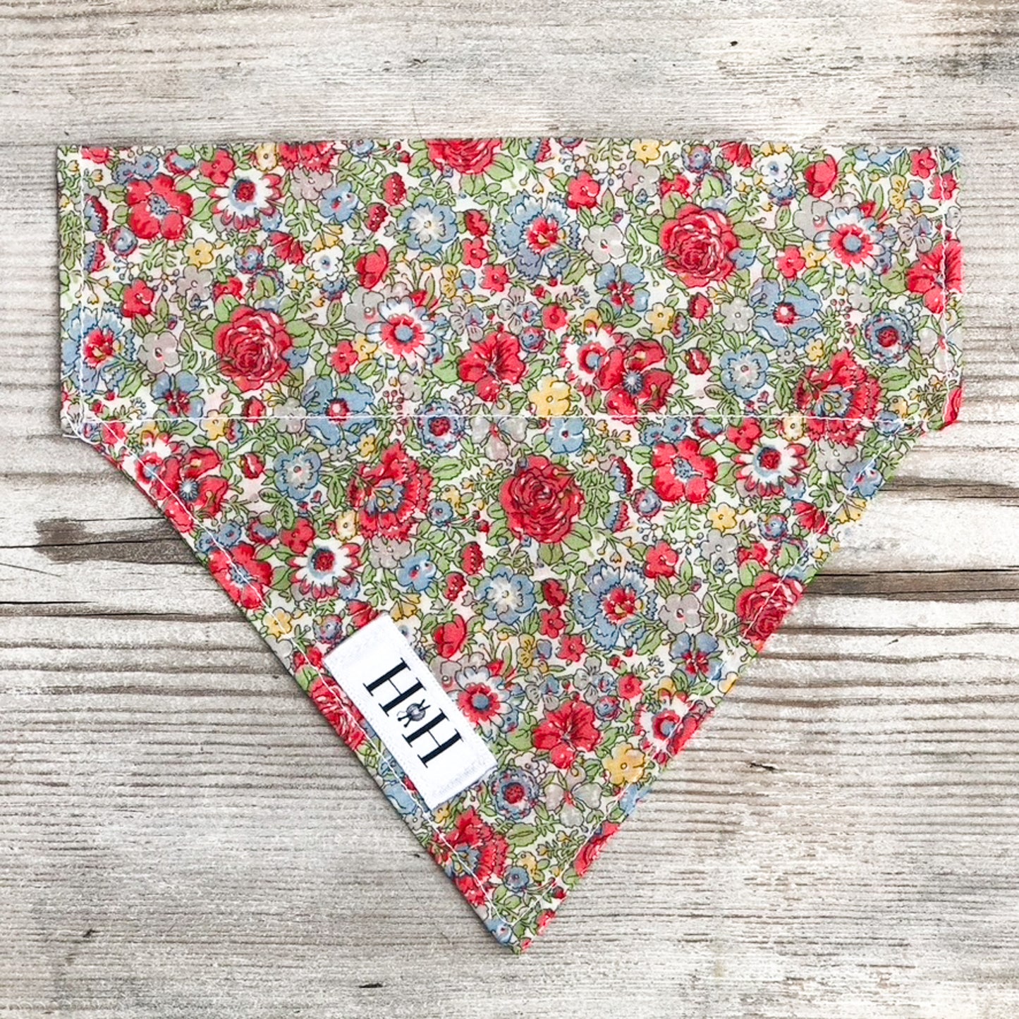 HETTY AND HUXLEY LIBERTY FLORAL SMALL BANDANA