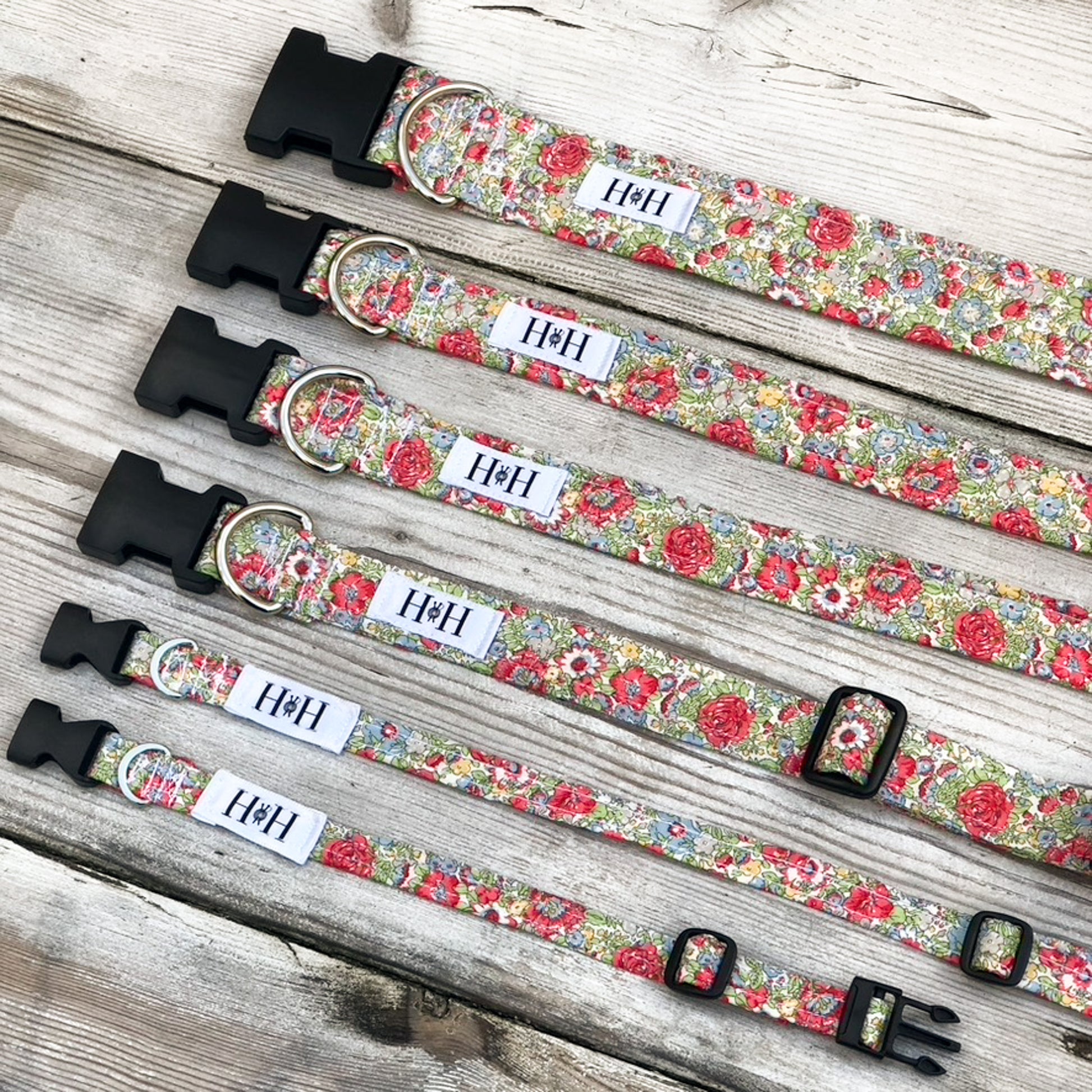 HETTY AND HUXLEY LIBERTY FLORAL COLLARS