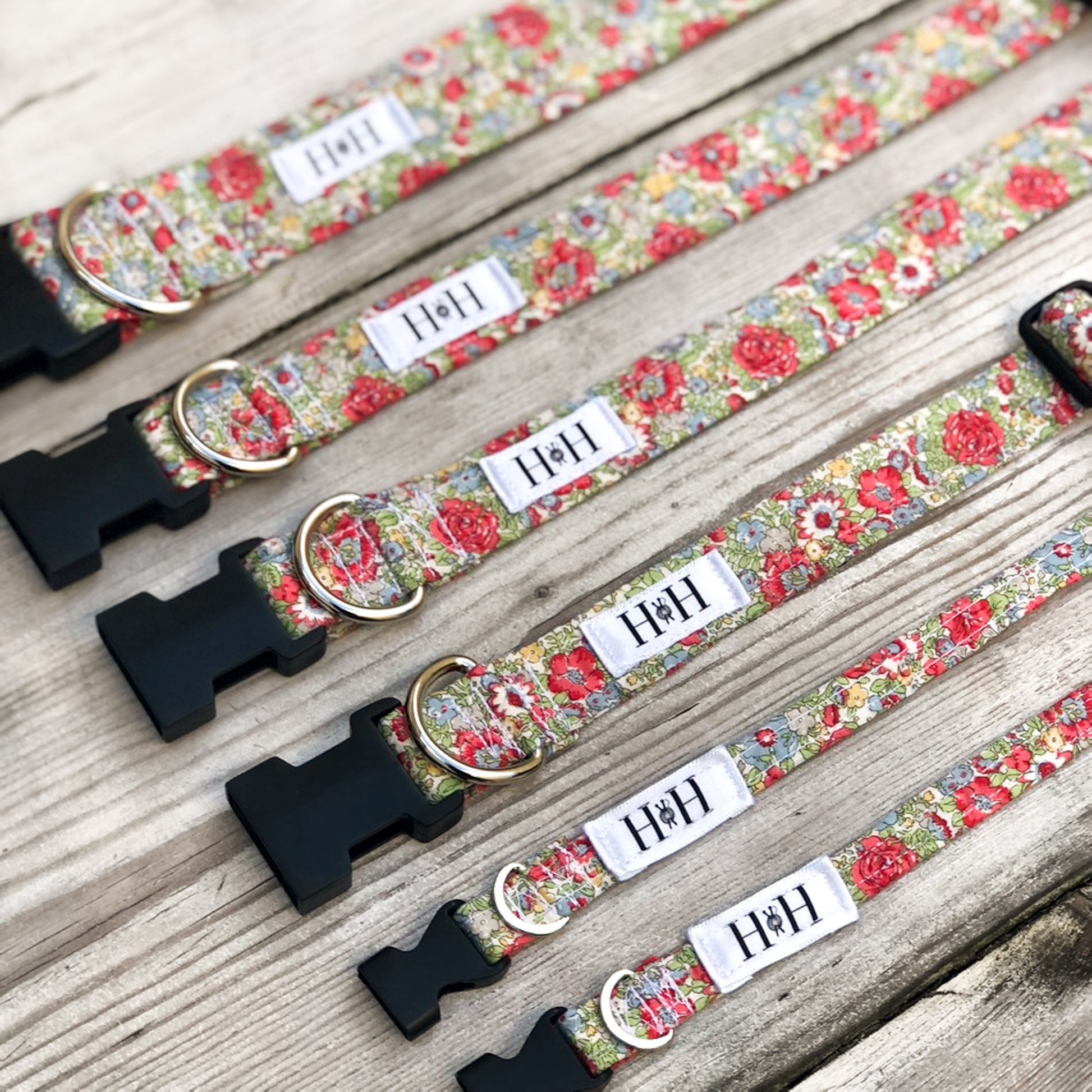 HETTY AND HUXLEY LIBERTY FLORAL COLLARS