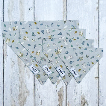 HETTY AND HUXLEY SPRING SPRIGS BANDANAS