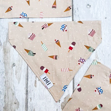 HETTY AND HUXLEY SWEET TREATS BANDANA