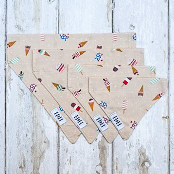 HETTY AND HUXLEY SWEET TREATS BANDANAS