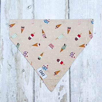 HETTY AND HUXLEY SWEET TREATS BANDANA LARGE